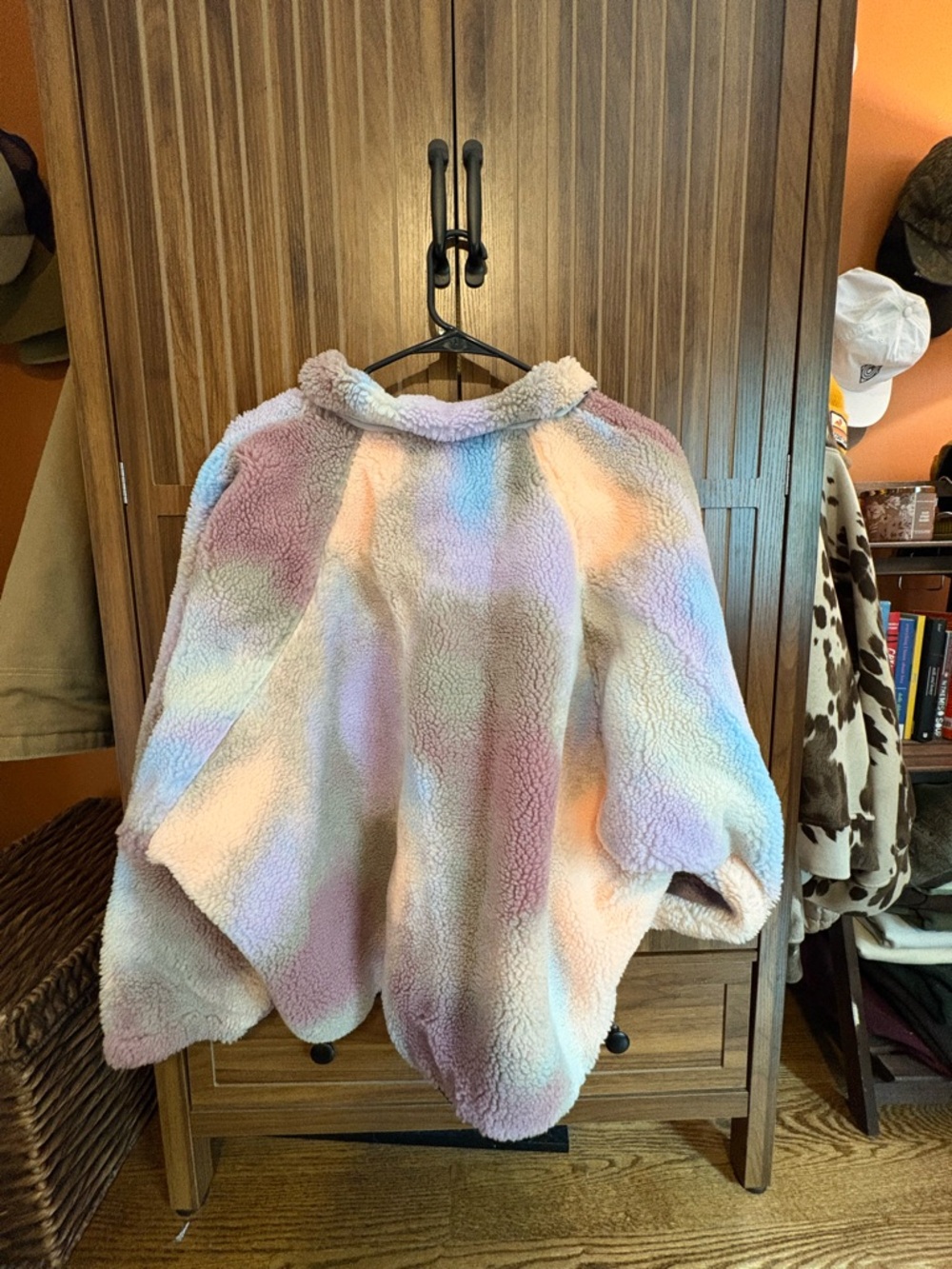 Free People Pastel Fleece Pullover - Picture 3 of 4